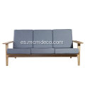 Silla de 3 plazas Hans Wegner Fabric Plank